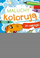 Libër me ngjyrosje Maluchy Koloruje Dinosaurs, me dinosaurë, me 24 ngjitëse, me shumë ngjyra
