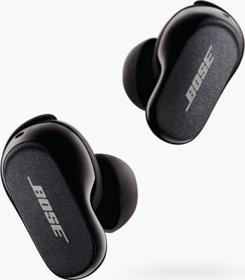 Kufje wireless Bose QuietComfort Earbuds II, me prishje zhurme, IPX4, të zeza