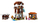 Set lodër Minecraft The Pillager Outpost and Ravager, interaktiv, me figurina aksioni, shumëngjyrësh