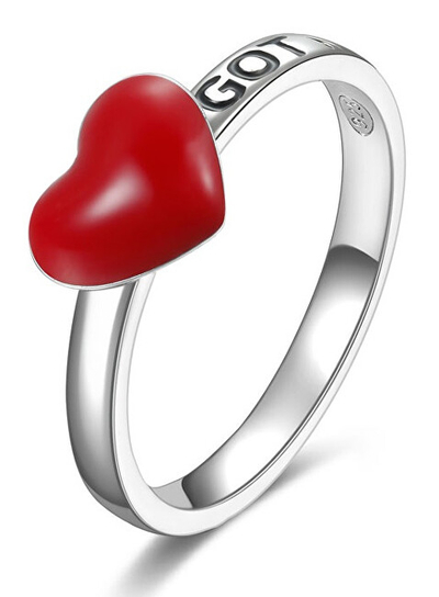 Unazë Rosato Storie heart RZA004, 54 mm