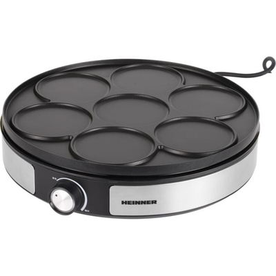 Makineri për pancake Heinner HCPM-F15RVSS, 1500W, pllakë 33 cm, inox