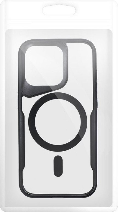 Mbrojtëse telefoni Ergofit Newzone për iPhone 15 Pro Max, MagSafe, e zezë