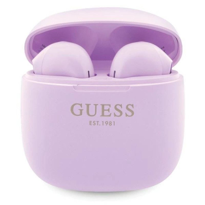Kufje Bluetooth Guess Classic EST Logo GUTWST26PSU, TWS, Bluetooth 5.3, vjollcë