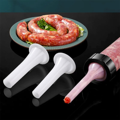 Mbushës dore për salsiçe Brunbeste, 250 ml, set me gryka, i bardhë