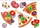 Друштвена игра Granna Pizza, едукативна, за деца 2-4 години, шарена