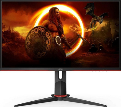 Monitor AOC 24G2SU / BK, 24", 165 Hz, 1920 x 1080 (FullHD), i zi