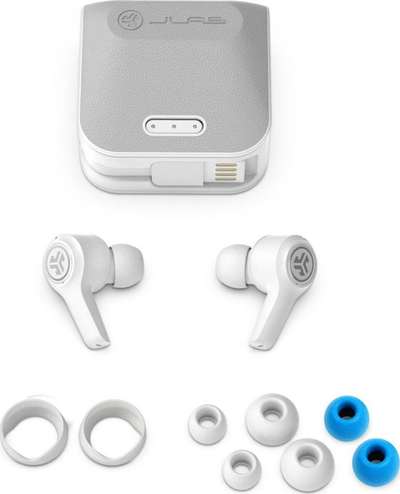 Kufje wireless in ear JLab JBuds Air Executive, Bluetooth 5, me kuti karikimi, të zeza