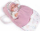 Kukull bebe Muecas Antonio Juan Toneta Newborn Baby, me çantë, shumëngjyrëshe