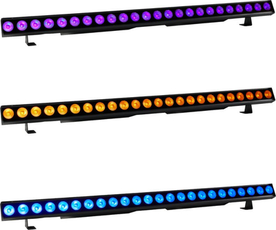 Shirit ndriçimi skenik Light4Me Spectra Cree Bar 24x6W, LED RGBWA UV, me DMX