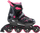 Patina inline Coolslide Nachos YG Jr, ABEC-7, për kalamaj deri 60 kg, rozë me të zezë