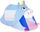 Çadër loje Unicorn Tent, 182cm, me rrjetë, shumëngjyrëshe