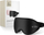 Maskë gjumi Tech-Protect 3D Memory Foam, rrip i rregullueshëm, e zezë