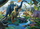 Puzzle Ravensburger Land of the Giants XXL, 100 copa, me dinosaurë, shumëngjyrësh