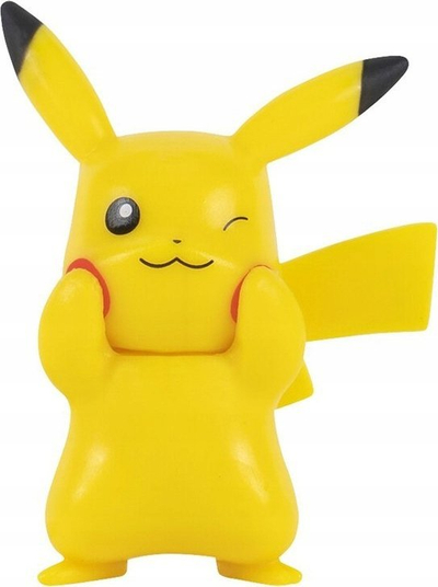 Set figurina Pokémon Battle Figure, 3 copë, Pikachu Wynaut Leafeon, shumëngjyrësh
