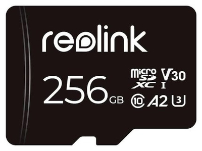 Kartë memorie Reolink MicroSDXC, 256GB, Class 10, e zezë
