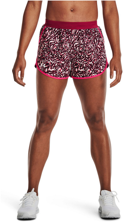 Шорц за трчање Under Armour Fly By 2.0 за жени, лесен материјал, розов
