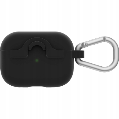 Kuti mbrojtëse Otterbox për AirPods Pro Pro 2, rezistente ndaj goditjeve, e zezë