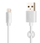 Kabllo USB Lightning Fixed, 1m, për Apple, e bardhë