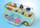 Lodër autobus Playmobil Junior 71682, 9 pjesë, për kalamaj nga 1 vjeç, vjollcë e kaltër