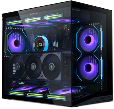 Кула компјутерска Lian Li O11 Dynamic Mini V2, ATX, две комори, црна
