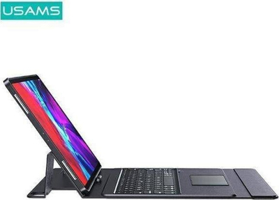 Mbrojtëse e tabletit Usams me tastierë për iPad 9.7 ", e zezë