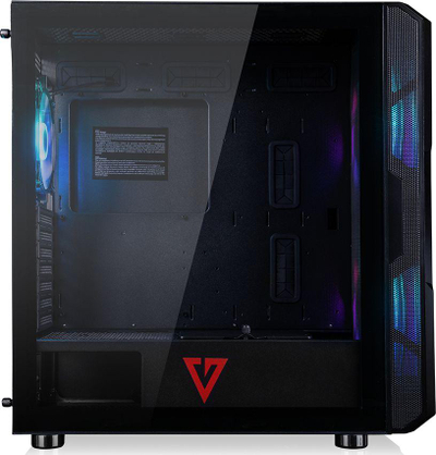 Куќиште за компјутер Modecom Volcano Amirani ARGB, Црна, Midi Tower