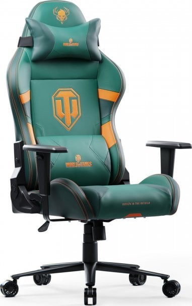 Karrige gaming Diablo X-One 2.0 World of Tanks, me lëkundje, deri 160 kg, kamuflazh
