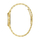 Orë dore për femra Bulova Crystal 98L256, e artë