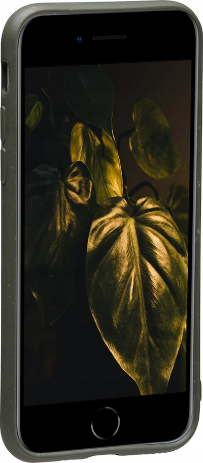 Kuti mbrojtëse dbramante1928 Grenen Case Pro për iPhone 12 mini, antibakteriale, materiale biodegradueshme, jeshile ulliri