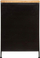 Komodinë anësore Conforama Atmosphera, 43x34x64 cm, metal dhe dru, e zezë