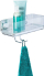 Shportë dushi Wenko Vacuum-Loc Quadro, 25.5 x 15 cm, çelik inox krom