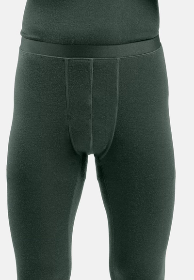 Pantallona termo Odlo Natural Merino 260 për meshkuj, L, të gjelbra