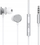 Kufje me kabllo Joyroom Wired Series JR-EW03, in-ear, 3.5 mm, ngjyrë argjendi