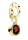 Pendant për varëse Rosefield PE-Gold-Jan, i artë/ i kuq