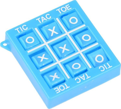 Loja tavolinë Pocket Tic-Tac-Toe GR0213, version xhepi, plastike, ngjyrë e përzier