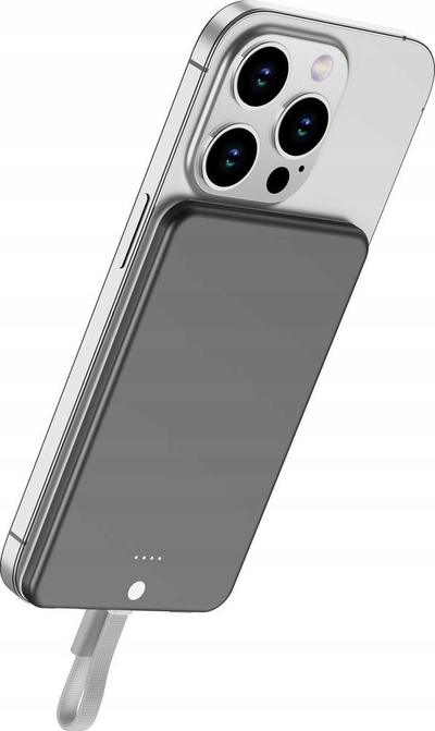 Powerbank Mobile Origin Blade, 3000mAh, magnetik, gri