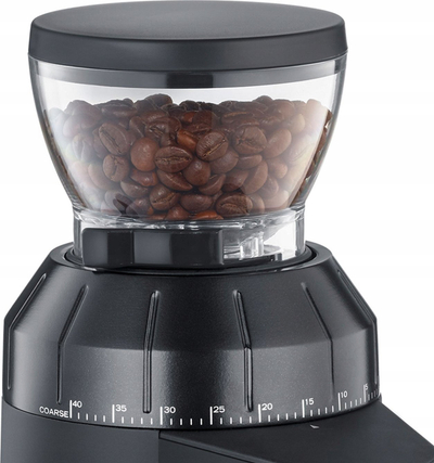 Mulli kafeje Graef CM8002EU, mulli konik çeliku, 75 g, i zi mat