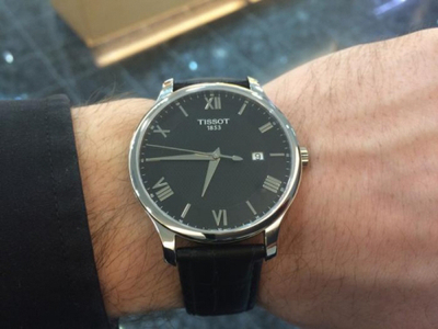 Orë dore Tissot T-Classic Tradition T063.610.16.058.00