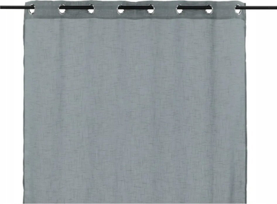 Perde dritareje Venture Home Kaya, 240x140 cm, poliestër, gri e çelët