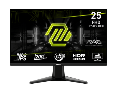 Monitor MSI MAG 255F E20, 24.5'', FHD, 200Hz, i zi