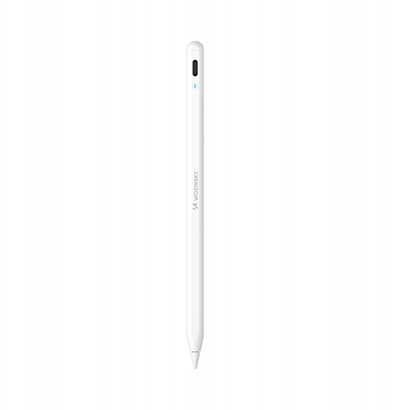 Stilolaps për tablet Wozinsky WRA-08, USB-C, për iPad, i bardhë