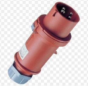 Prizë industriale Mennekes ProTOP AM 164, 32A, 400V IP44, e kuqe