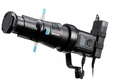 Difuzer optik drite Camrock OSO1, montim Bowens, 20 filtra GOBO, i zi