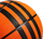 Top basketbolli adidas 3 Stripes Rubber X3, nr. 7, gome e fortë, portokalli