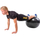 Top palestrash Pure2Improve Gym Ball, 65 cm, me pompë, i zi