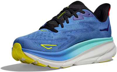 Патики за трчање Hoka One One Clifton 9, текстилна мрежа, висок амортизер, сиви