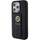 Mbrojtëse telefoni Guess Grip Stand 4G Saffiano Strass për iPhone 15 Pro Max, me mbajtëse, e zezë