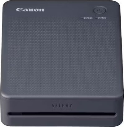 Printer fotografik Canon Selphy QX20, Wi-Fi, portativ, gri e errët