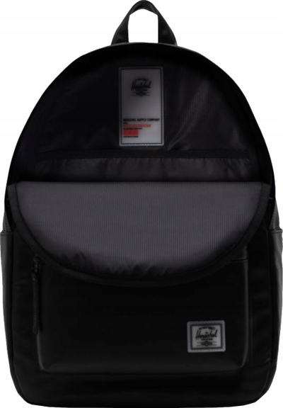 Çantë shpine Herschel Supply Classic Backpack XL, 25L, për laptop 15"/16", rezistente ndaj ujit, e zezë