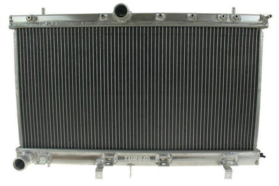 Radiator uji sportiv TurboWorks D1Spec_D Subaru Impreza 02-07 ver.A, bërthamë 36 mm, metalik, argjent